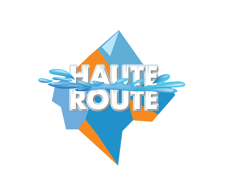 Haute Route logo at Avalanche Bay Indoor Waterpark
