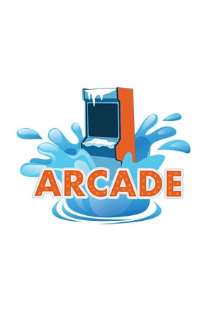 Arcade logo at Avalanche Bay Waterpark
