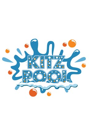 Kitz Pool Logo at Avalanche Bay Indoor Waterpark